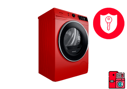 У сушильной машины не открывается люк