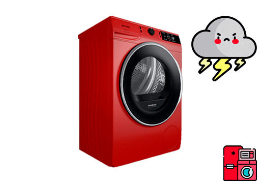 Сушильная машина бьёт током